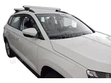 HEKO | Deflektory / ofuky okien pre Skoda Karoq 5D 2017-vyššie 4ks predne+zadne