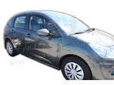 HEKO | Deflektory / ofuky okien pre Citroen C3 5D 2010-vyššie 4ks predne+zadne