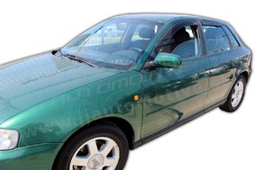 HEKO | Deflektory / ofuky okien pre Audi A3 5D HTB 1997-2003 4ks predne+zadne
