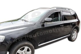 HEKO | Deflektory / ofuky okien pre Volkswagen Touareg 5D 2003-2009 4ks predne+zadne