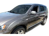 HEKO | Deflektory / ofuky okien pre Mitsubishi Outlander II 5D 2007-2012 4ks predne+zadne