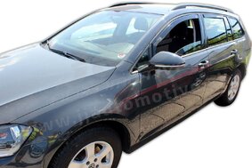 HEKO | Deflektory / ofuky okien pre Volkswagen Golf VII 5D KOMBI 2013-2019 4ks predne+zadne