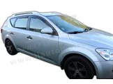 HEKO | Deflektory / ofuky okien pre Kia Cee‘d 5D 2007-2011 4ks predne+zadne