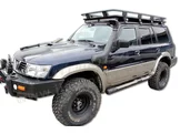 HEKO | Deflektory / ofuky okien pre Nissan Patrol Y61 GR 5D 1997-vyššie 4ks predne+zadne