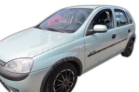 HEKO | Deflektory / ofuky okien pre Opel Corsa C 5D 2000-2006 4ks predne+zadne