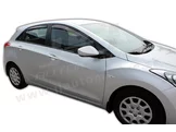 HEKO | Deflektory / ofuky okien pre Hyundai i30 5D 2012-2017 4ks predne+zadne