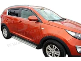 HEKO | Deflektory / ofuky okien pre Kia Sportage III 5D 2010-2015 4ks predne+zadne