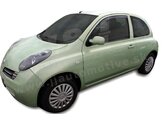 HEKO | Deflektory / ofuky okien pre Nissan Micra K12 3D 2002-2010 2ks predne