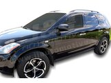 HEKO | Deflektory / ofuky okien pre Nissan Murano Z50 5D 2004-2008 4ks predne+zadne