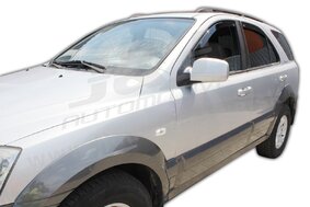 HEKO | Deflektory / ofuky okien pre Kia Sorento I 5D 2002-2009 4ks predne+zadne