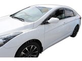 HEKO | Deflektory / ofuky okien pre Hyundai i40 4D SEDAN 2011-vyššie 4ks predne+zadne