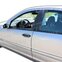HEKO | Deflektory / ofuky okien pre Mercedes-Benz C trieda W203 4D SEDAN 2000-2007 4ks predne+zadne