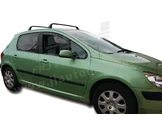 HEKO | Deflektory / ofuky okien pre Peugeot 307 5D 2001-2007 2ks predne