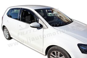HEKO | Deflektory / ofuky okien pre Volkswagen Polo V 5D 2009-2017 4ks predne+zadne
