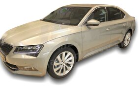 HEKO | Deflektory / ofuky okien pre Skoda Superb III 4/5D LTB 2015-2023 4ks predne+zadne