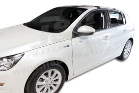 HEKO | Deflektory / ofuky okien pre Peugeot 308 5D HTB/SW/KOMBI 2013-2021 2ks predne