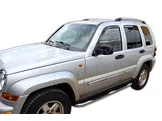 HEKO | Deflektory / ofuky okien pre Jeep Cherokee KJ 5D 2001-2007 4ks predne+zadne