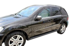 HEKO | Deflektory / ofuky okien pre Mercedes-Benz M trieda W164 5D 2005-2011 2ks predne