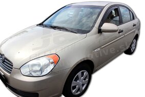 HEKO | Deflektory / ofuky okien pre Hyundai Accent 4D 2006-vyššie 2ks predne