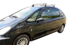 HEKO | Deflektory / ofuky okien pre Citroen Xsara Picasso 5D 1999-2008 4ks predne+zadne