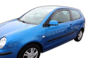 HEKO | Deflektory / ofuky okien pre Volkswagen Polo IV 3D 2002-2008 2ks predne