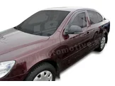 HEKO | Deflektory / ofuky okien pre Skoda Octavia II 4D LTB 2004-2012 4ks predne+zadne