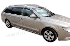 HEKO | Deflektory / ofuky okien pre Skoda Superb II 5D KOMBI 2009-2015 4ks predne+zadne