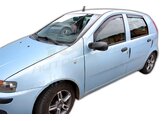 HEKO | Deflektory / ofuky okien pre Fiat Punto II, III 5D 1999-2018 4ks predne+zadne