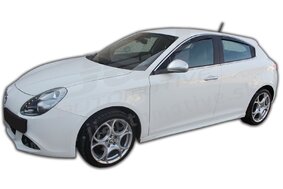 HEKO | Deflektory / ofuky okien pre Alfa Romeo Giulietta 5D 2010-vyššie 4ks predne+zadne
