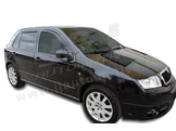 HEKO | Deflektory / ofuky okien pre Skoda Fabia 4/5D 2000-2007 4ks predne+zadne