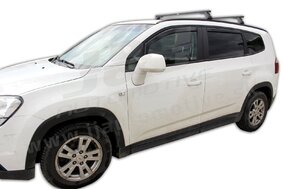 HEKO | Deflektory / ofuky okien pre Chevrolet Orlando 5D 2011-2018 4ks predne+zadne