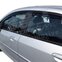 HEKO | Deflektory / ofuky okien pre Honda City 4D SEDAN 2006-2009 4ks predne+zadne