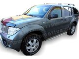 HEKO | Deflektory / ofuky okien pre Nissan Pathfinder 5D 2005-2012 4ks predne+zadne