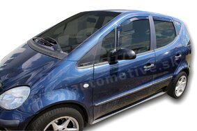 HEKO | Deflektory / ofuky okien pre Mercedes-Benz A trieda W168 5D 1997-2004 4ks predne+zadne
