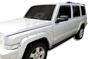 HEKO | Deflektory / ofuky okien pre Jeep Commander 5D 2005-2010 4ks predne+zadne
