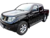 HEKO | Deflektory / ofuky okien pre Nissan Navara D40 Pick up 4D 2005-2015 4ks predne+zadne