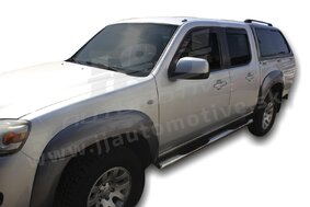 HEKO | Deflektory / ofuky okien pre Mazda BT-50 4D 2007-vyššie 4ks predne+zadne