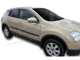 HEKO | Deflektory / ofuky okien pre Nissan Qashqai 5D 2007-2013 4ks predne+zadne