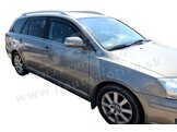 HEKO | Deflektory / ofuky okien pre Toyota Avensis T25 5D KOMBI 2003-2008 4ks predne+zadne