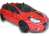 HEKO | Deflektory / ofuky okien pre Opel Corsa D/E 5D 2006-2019 4ks predne+zadne