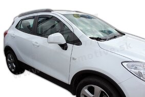 HEKO | Deflektory / ofuky okien pre Opel Mokka 5D 2012-2020 4ks predne+zadne