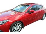 HEKO | Deflektory / ofuky okien pre Mazda 3 III 4/5D SEDAN/HTB 2013-2018 2ks predne