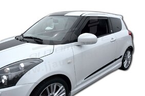 HEKO | Deflektory / ofuky okien pre Suzuki Swift 3D 2010-2017 2ks predne