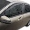 HEKO | Deflektory / ofuky okien pre Mercedes-Benz C trieda W204 4D SEDAN 2007-2014 4ks predne+zadne