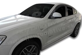HEKO | Deflektory / ofuky okien pre BMW X4 F26 5D 2013-vyššie 4ks predne+zadne