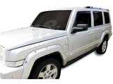 HEKO | Deflektory / ofuky okien pre Jeep Commander 5D 2005-2010 4ks predne+zadne