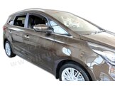 HEKO | Deflektory / ofuky okien pre Kia Carens 5D 2013-2019 4ks predne+zadne