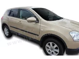 HEKO | Deflektory / ofuky okien pre Nissan Qashqai 5D 2007-2013 4ks predne+zadne