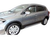 HEKO | Deflektory / ofuky okien pre Suzuki SX4 II 5D 2013-2021 4ks predne+zadne