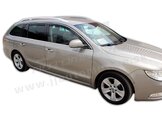 HEKO | Deflektory / ofuky okien pre Skoda Superb II 5D KOMBI 2009-2015 4ks predne+zadne